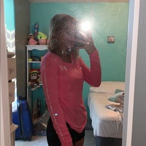 athletic under armour shirt